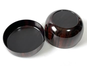 Amazon.co.jp: 木工 漆芸 福田芳郎 縞黒檀象牙南天煤竹寿輪象嵌